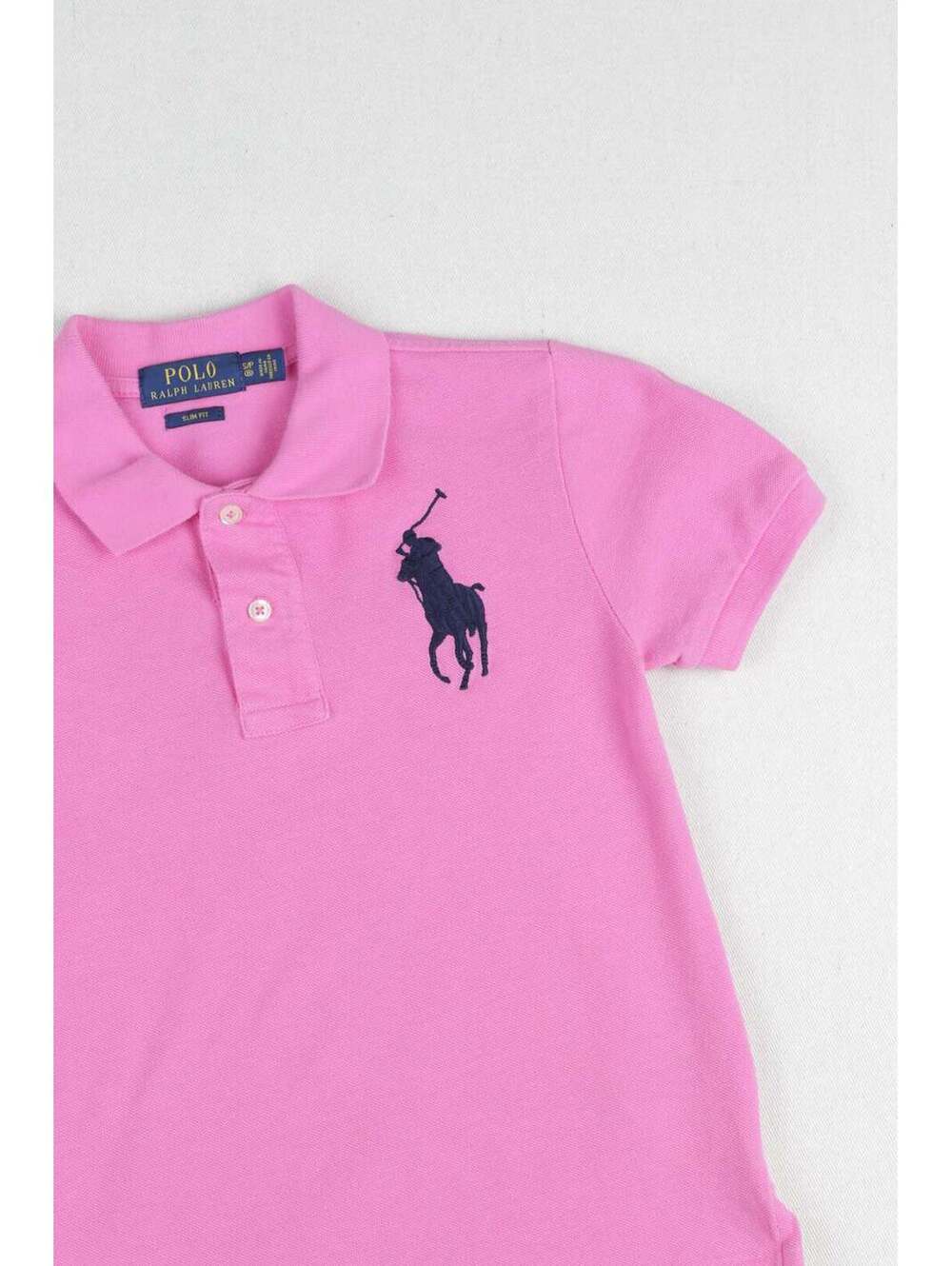 Polo Ralph Lauren Kids #3 Slim Fit Pink Short Sleeve Polo